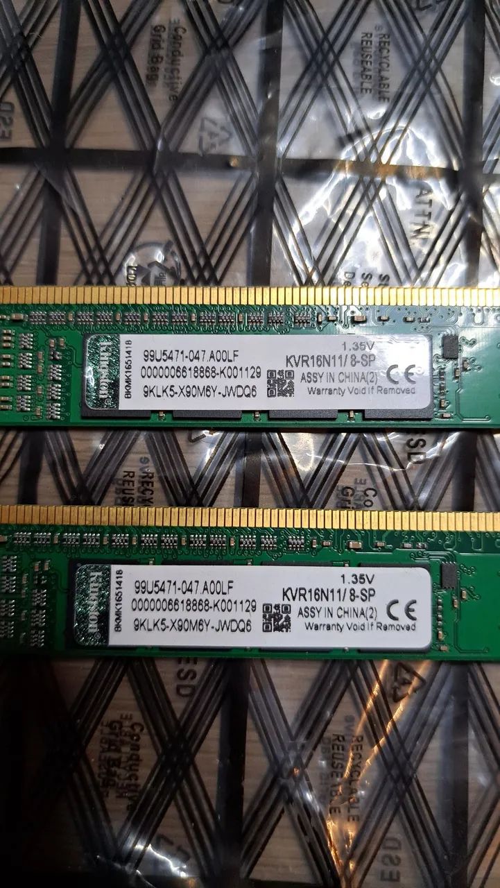 Memoria ram ddr3 2×8 - Foto 2