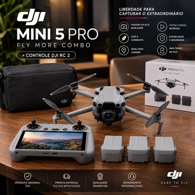 DJI Mini 5 Pro Fly More Combo DJI RC 2