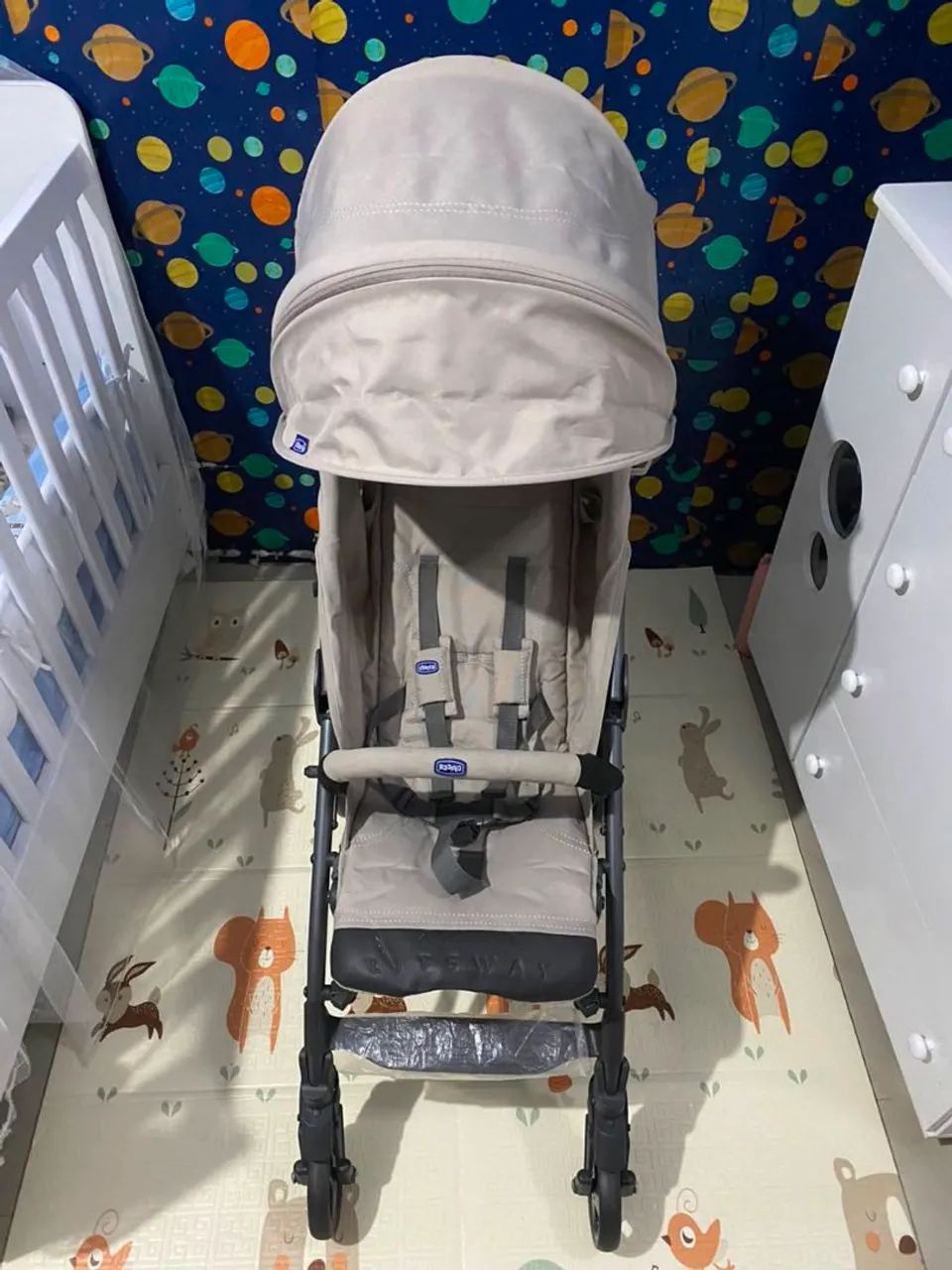 ? Carrinho de Bebê Chicco Litway - Praticamente Novo! - Foto 2