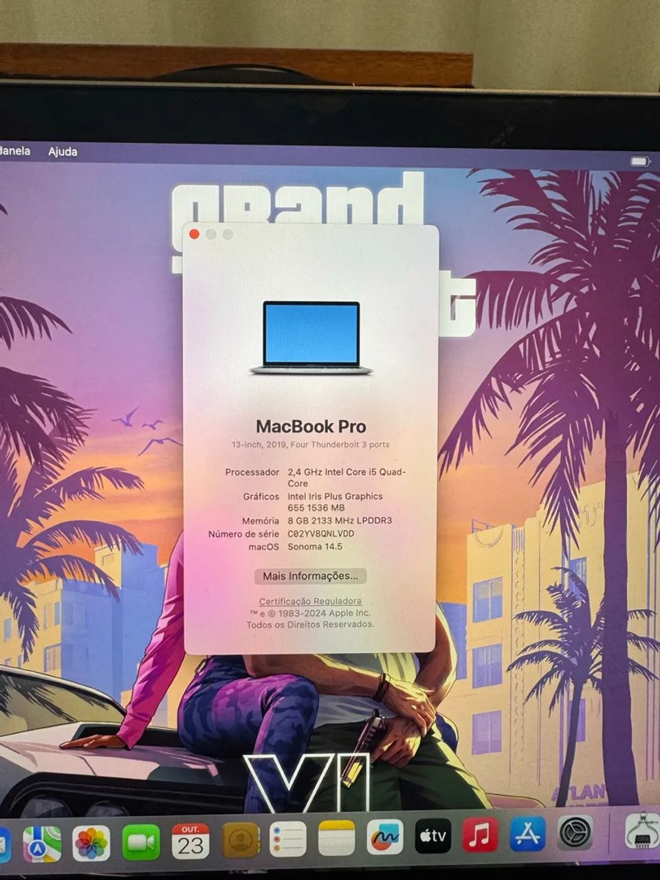 MacBook Pro 2019, 512GB SSD, 8 ram core i5 - Foto 2
