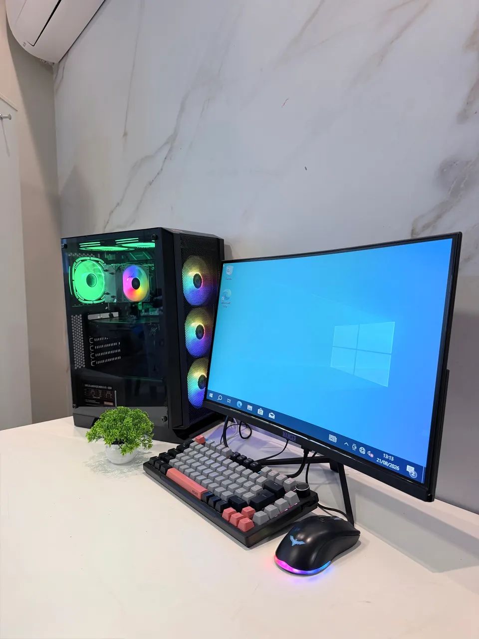 Pc gamer 32GB RAM (aceito trocas) - Foto 4