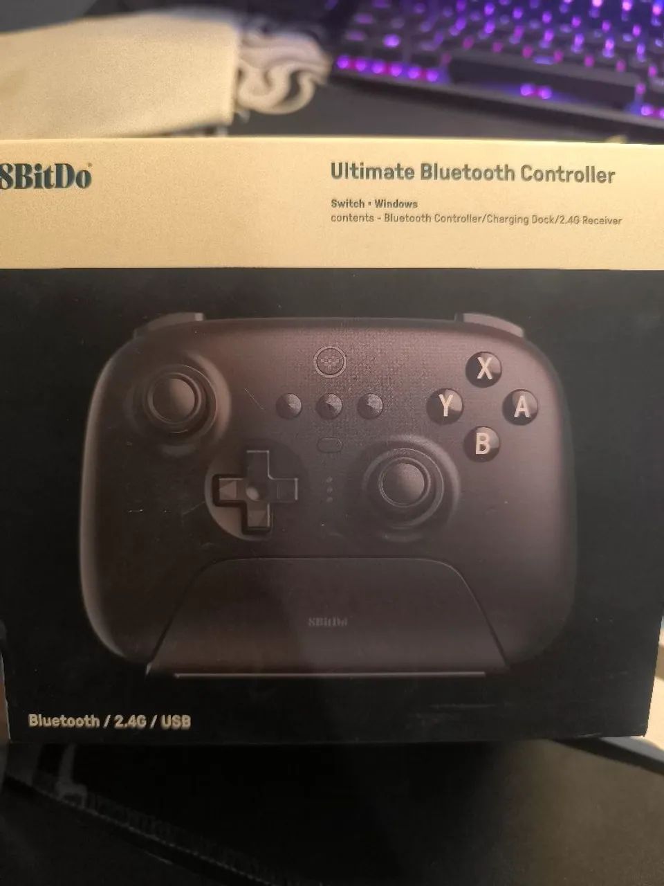 Controle Gamer 8bitdo Ultimate Bluetooth/Wireless 2.4g - Foto 2