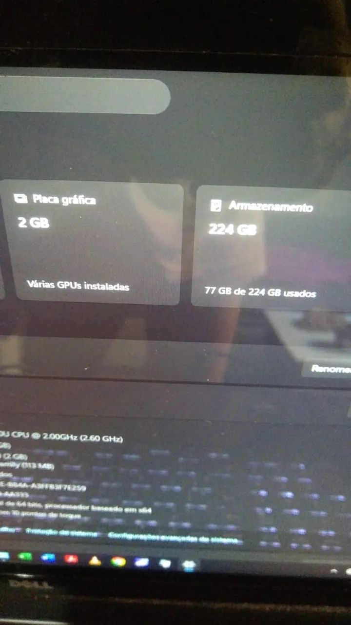 Dell  inspiron  5547  i7  tela touch-screen - Foto 2