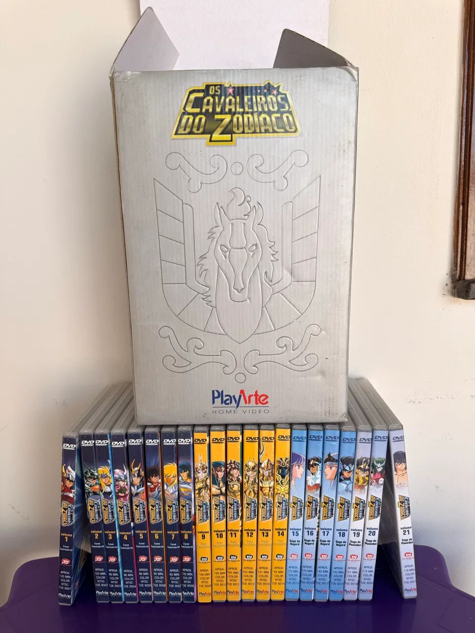 Coleção completa de DVDs dos Cavaleiros do Zodíaco - Foto 4