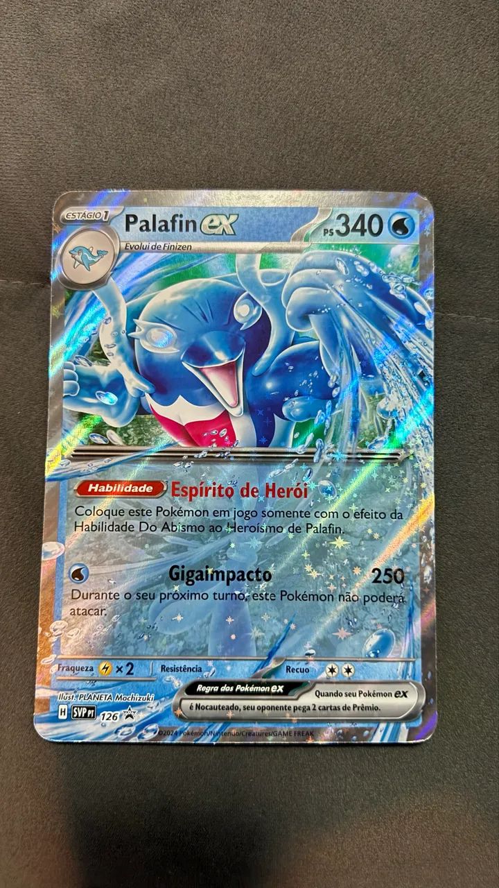 Carta Pokémon grande 