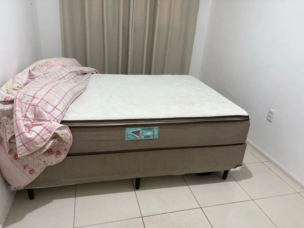Cama casal box - Plumatex - Foto 3