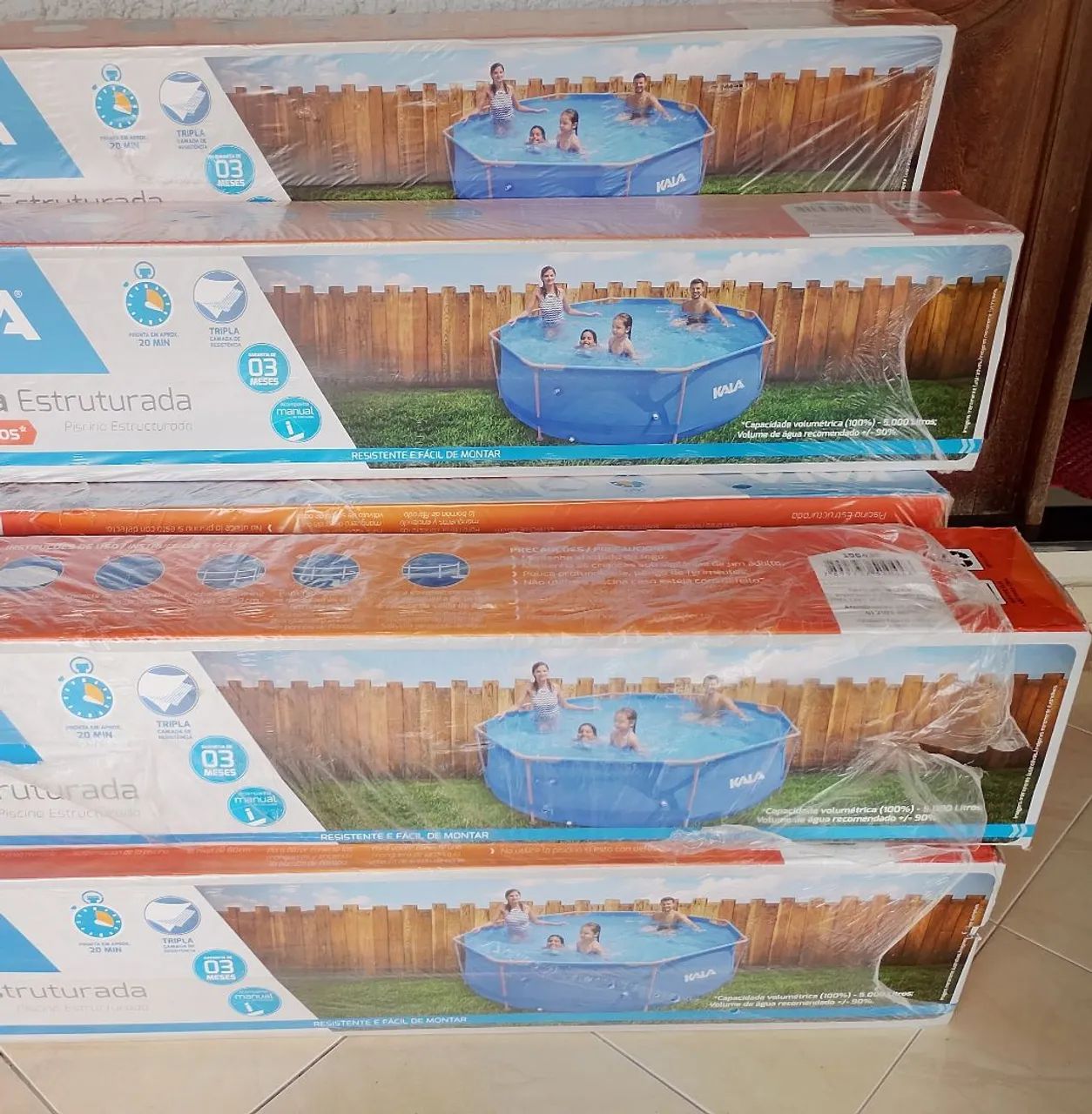 Piscina Octogonal Nova 4.870 mil litros  - Foto 2