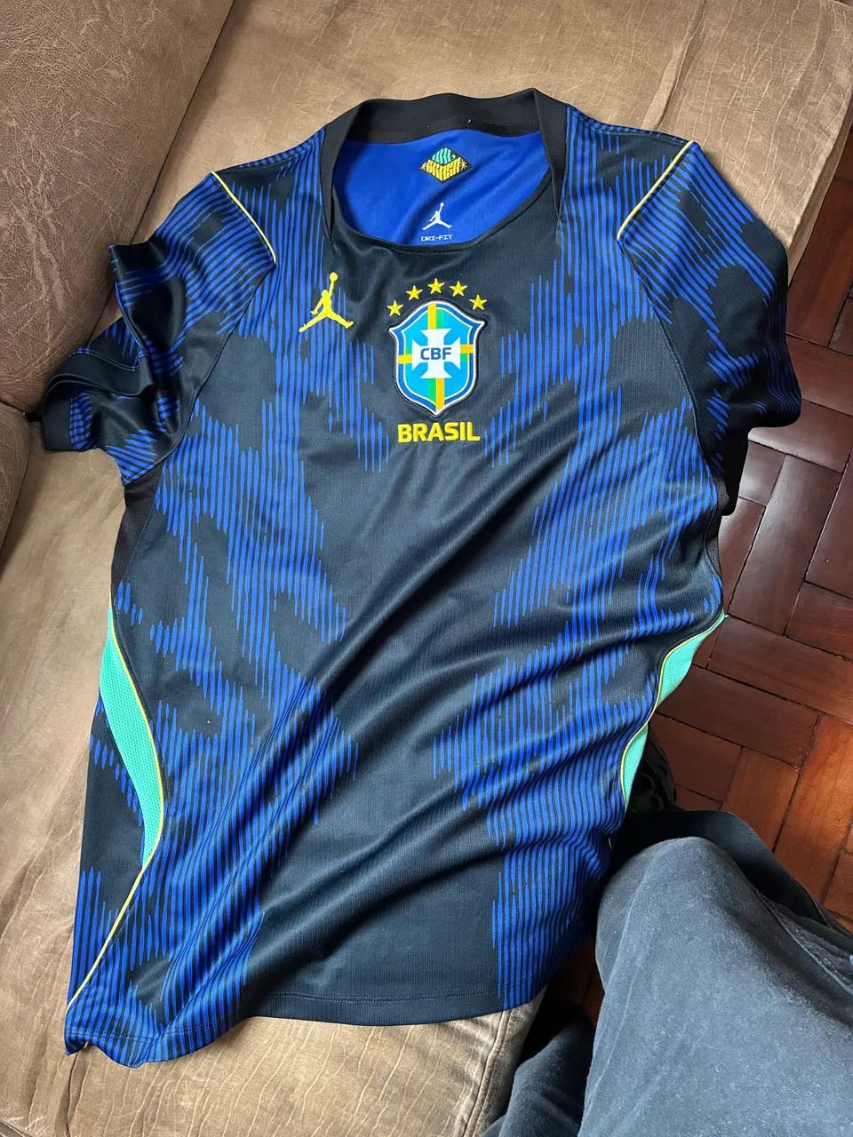 Camisa do Brasil Jordan Torcedor  - Foto 2