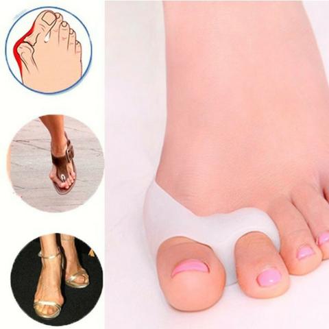 Protetor De Joanete Separador De Dedos 1 Par Em Silicone Gel