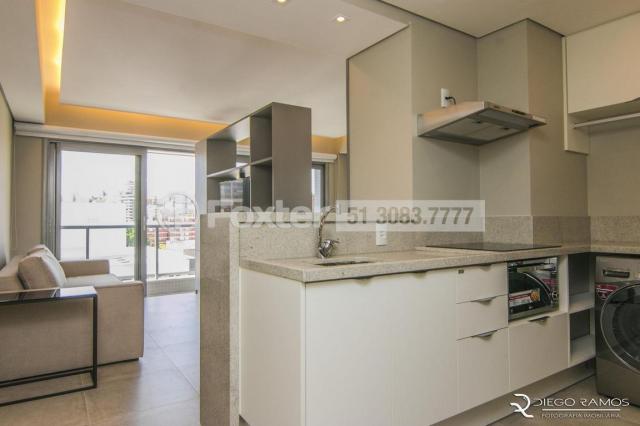 Apartamento à venda com 1 dormitórios em Auxiliadora, Porto alegre cod:164024