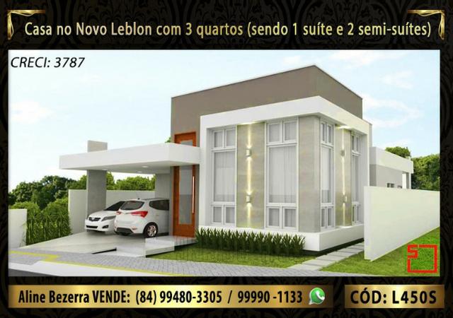 Linda casa no Novo Leblon com 3 quartos, ambientes integrados, alta qualidade - Foto 2