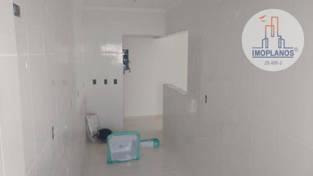 Apartamento com 2 dormitórios à venda, 72 m² por r$ 322.000 - canto do forte - praia grand - Foto 7