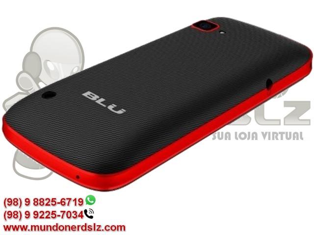 Celular Dual Sim Quad Band FM Lanterna Antena Rural Blu A100 em São Luís MA - Foto 6