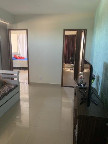 Apartamento de 2 qts, porcelanato em excelente localização do Setor de Mansões de Sobr - Foto 3
