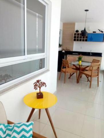 Murano Imobiliária aluga apartamento de 3 mobiliado quartos na Praia da Costa, Vila Velha - Foto 2