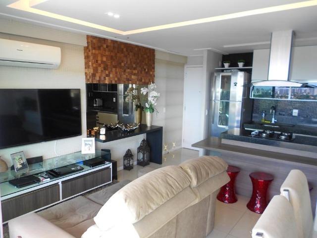 Apartamento no Allegro 14º andar, todo projetado, 3 quartos, 2 vagas - Foto 3