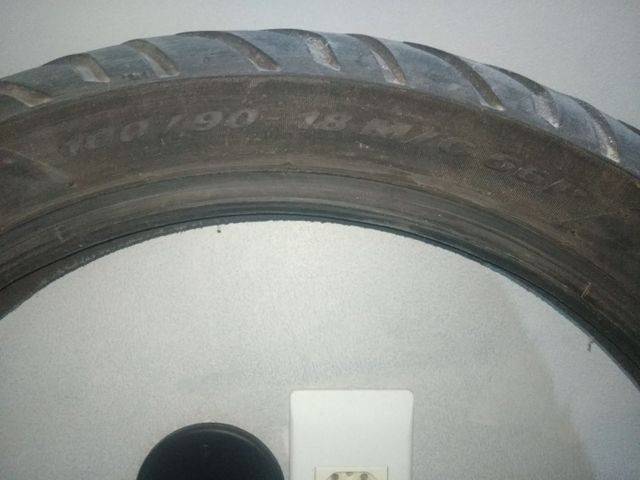 Pneus para motos - seminovos - Foto 3