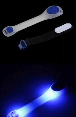 Braçadeira de led flexível para corridas e caminhadas - Foto 5