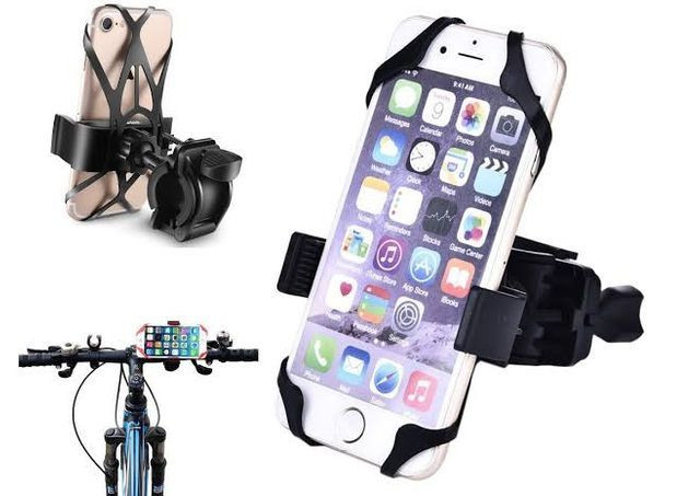 Suporte de celular p/ Bicicleta e Moto com super fixação Original