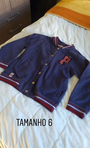 Calças camiseta e moletons de abrigo infantil menino TAM 6,8,12 e 14. Preço acessível - Foto 2