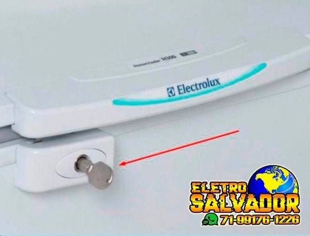 Chave Freezer Electrolux Fe240 fe24 fe26 H160 H210 H300 H400 H500 - Foto 3