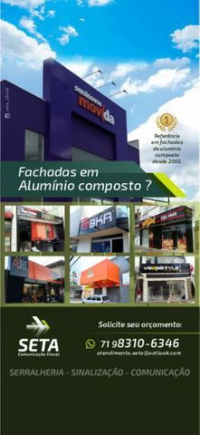 Fachadas em Alumínio Composto