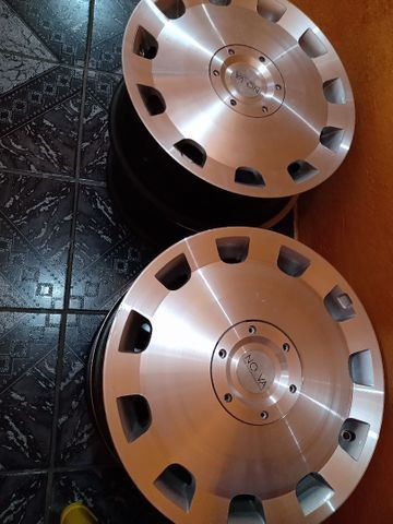vendo ou faço rolo Roda 17 multifuro de 4 - Foto 4