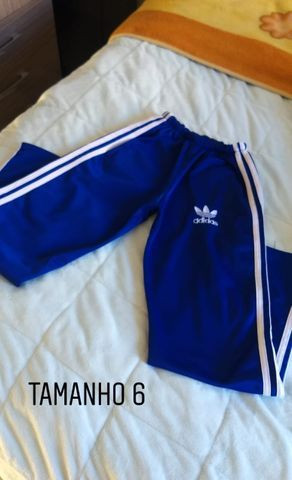 Calças camiseta e moletons de abrigo infantil menino TAM 6,8,12 e 14. Preço acessível