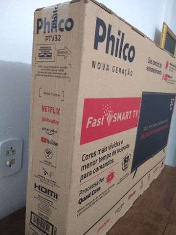 Tv Nova na Caixa!! Philco fast smart 32 HD. - Foto 3