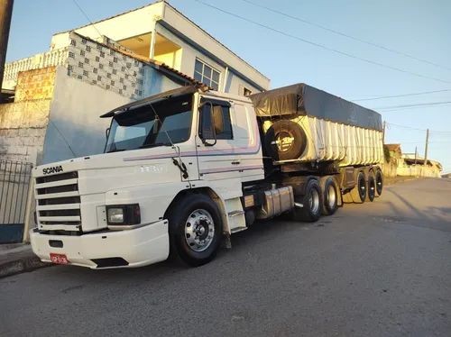 VENDO SCANIA CAÇAMBA 113H  PARCELAMOS