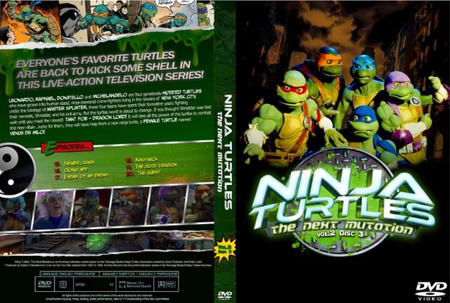 Tartarugas Ninja: A Próxima Mutação - CDs, DVDs etc - Cidade São