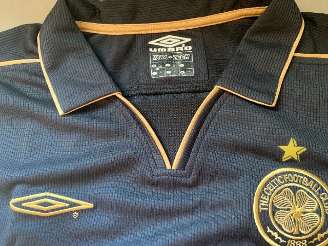 camisa celtic preta