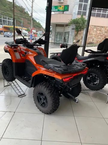 QUADRICICLOS CFORCE  450L, 520 L, 625L e 1.000cc, 4X4 ZERO KM  AUTOMÁTICO PRETO E LARANJA - Foto 3