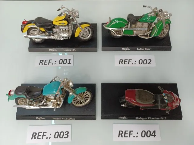 Coleção 12 Motos de Ferro em Miniatura 1/18 Review NINJA, CBR, BMW