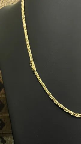 Corrente Elo Palmeira em Ouro 18K - Liquidando!!!! - Foto 5