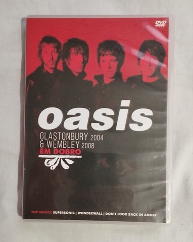 DVD Oasis Em Dobro Glastonbury 2004 + Wembley 2008