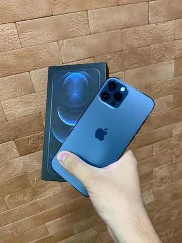 iPhone 12 Pro maxx azul impecável com garantia // adquira hoje 