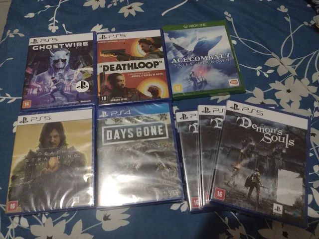 JOGOS NOVOS LACRADOS!!!!! PS5/PS4/XBOX - Videogames - COHAB, Recife  1250130910