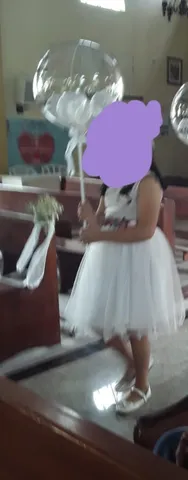 Vestido Princesa para Bebê, Roupa Infantil para Menina Usado 38502594