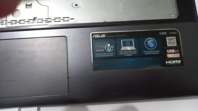 Carcaça Superior Base Teclado Asus X45u 13gn7o1ap030-1 1056 - Foto 2