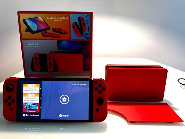 Nintendo Switch Oled 64gb Edição Limitada Splatoon 3 Novo Lacrado Com Nota  Fiscal