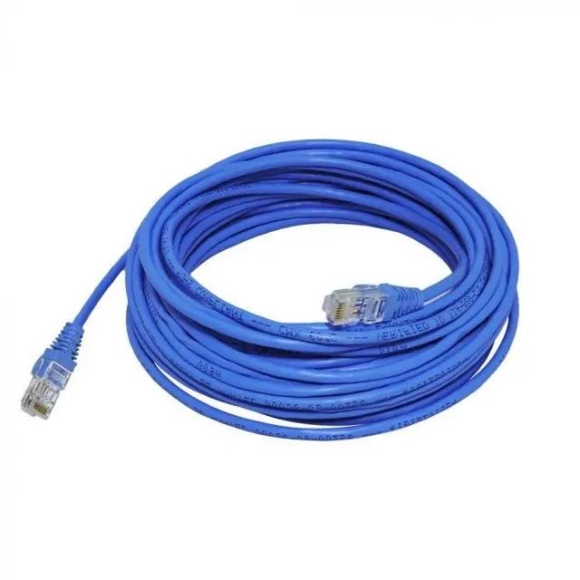 Cabo De Rede 10 Metros Lan Internet Crimpado Rj45 Cat5e - Foto 3