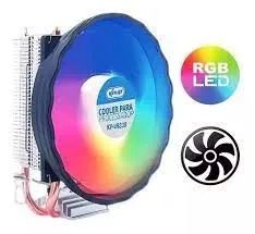 (NOVO) Cooler Processador Knup KP-VR330 Led RGB