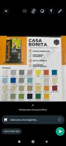 tinta acrílica partir de 89,90 16l externa 119,90 - Foto 2
