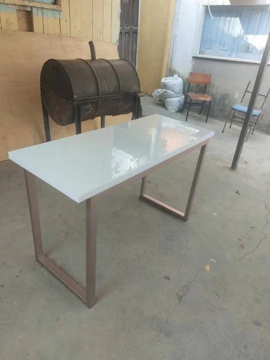 Mesa estilo industrial  - Foto 3