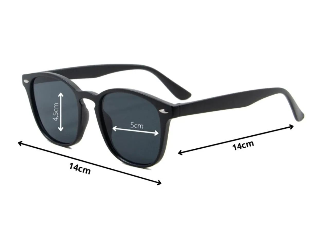 Óculos de Sol Masculino Preto NOVO! - Foto 3