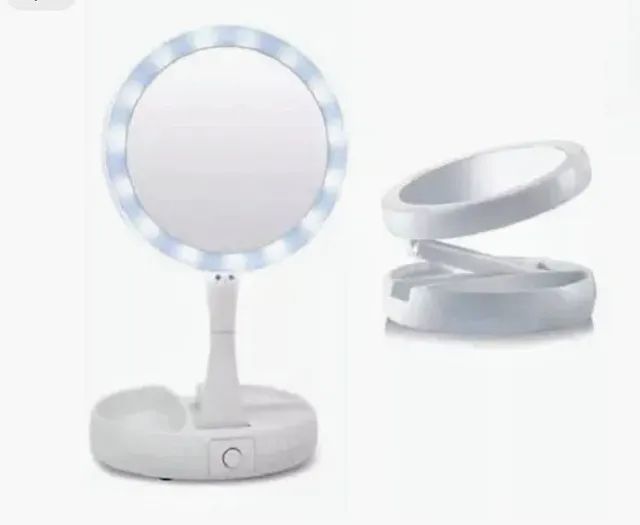 Espelho de Led Com à Pilha ou USB - Novo