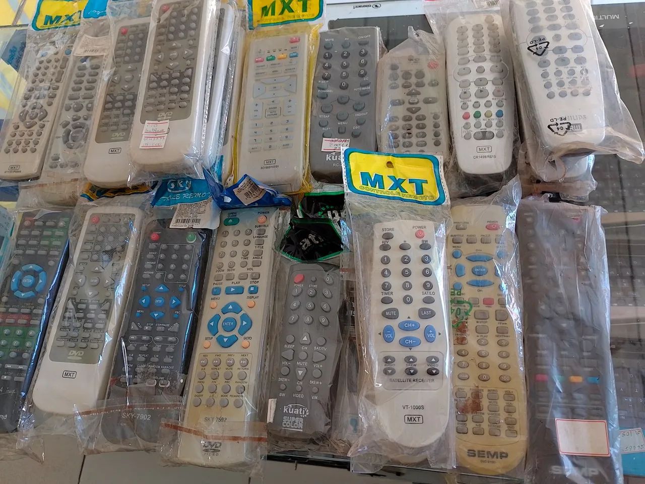 Controles antigo 