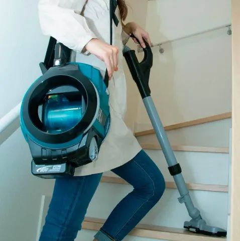 Aspirador de pó makita à bateria 18v dcl500z - Foto 2