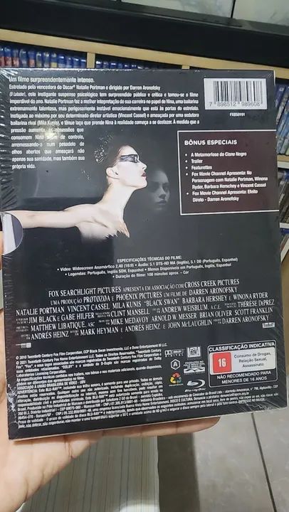 Blu-ray Cisne Negro Lacrado  - Foto 2